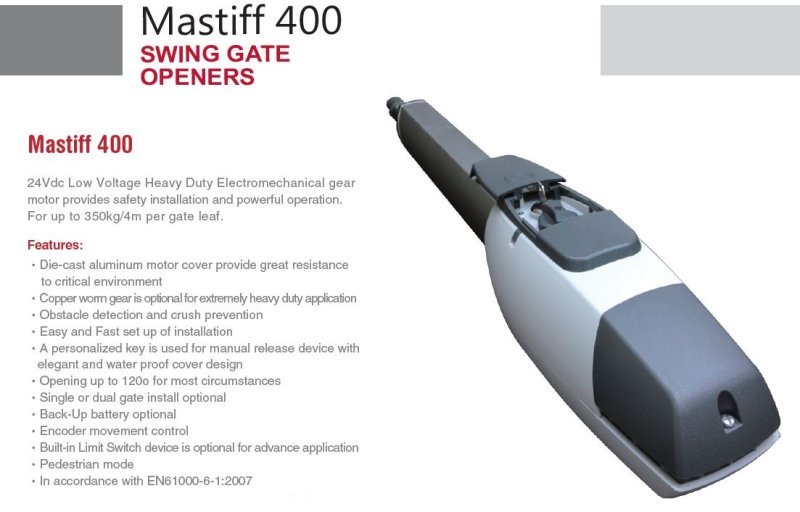 Specificatii tehnice TMT Mastiff 400 WiFi
