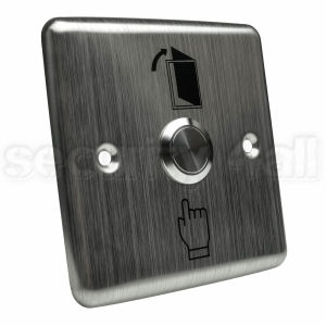 Buton control acces exterior inox ingropat patrat, ACB-2SW