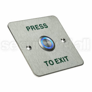 Buton control acces exterior inox panou ingropat cu doza, ACB-400B