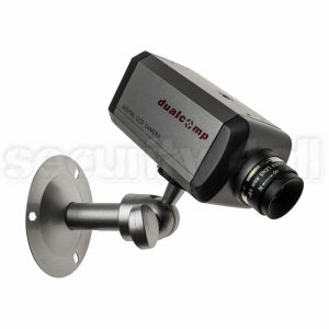 Camera supraveghere box 420 linii, interior, argintie, suport si lentila incluse, CCD-045