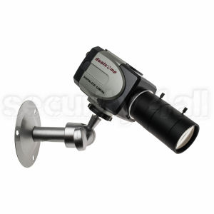 Camera supraveghere box 420 linii, interior, argintie, suport si lentila 6-60mm incluse, CCD-222