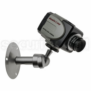 Camera supraveghere box 420 linii, interior, argintie, suport si lentila 4mm incluse, CCD-222