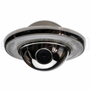 Camera supraveghere dome ingropat tavan fals tip OZN 420 linii, interior, cromata, DL-6223