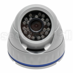 Camera supraveghere exterior, dome,4in1, AHD/TVI/CVI 720p, infrarosu, metal, alba, HDA-6132