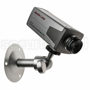 Camera supraveghere box 470 linii, interior, argintie, suport si lentila 4mm incluse, CCD-425