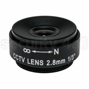 Lentila 2.8mm pentru camera supraveghere, fixa, montura CS, IF-2.8