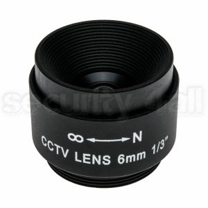 Lentila 6mm pentru camera supraveghere, fixa, montura CS, IF-6