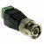 Conector semnal video BNC tata, borne cu suruburi, BNC-SO