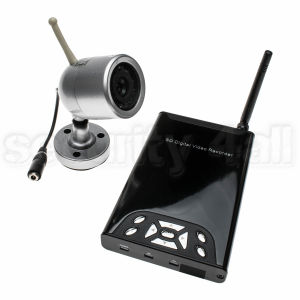 Camera wireless de exterior cu infrarosu, receiver cu inregistrator, slot Micro SD, SC-508