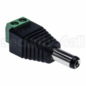 Conector alimentare mama 6-24V, borne cu suruburi, PJC-2