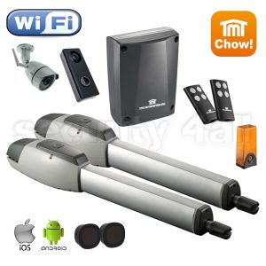 Automatizare poarta batanta Wifi cu camera IP 720p si videointerfon wireless, TMT Mastiff 400 WiFi/CAM/BELL