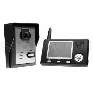Videointerfon wireless, post exterior + monitor, ecran LCD 3.5", acumulator, VKX-3501