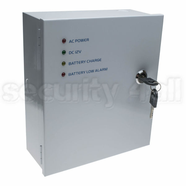 Sursa Alimentare 12v 5a Cu Back Up In Cutie Metalica 1 Iesire Usa Cu Cheie Smps 1205 01
