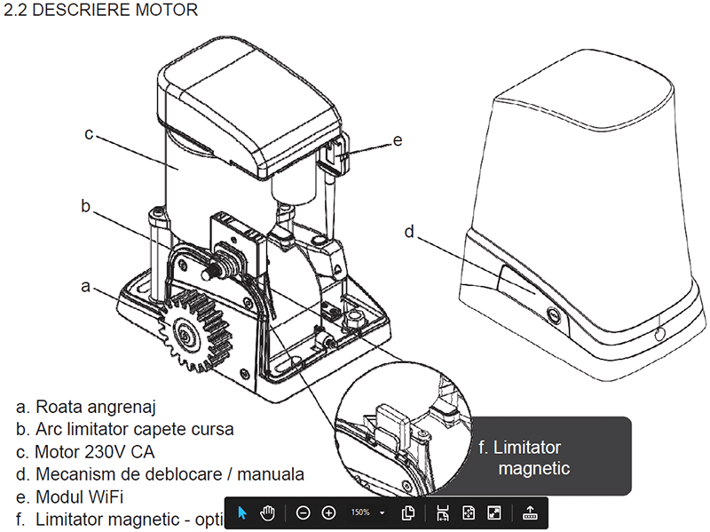 Schita motor